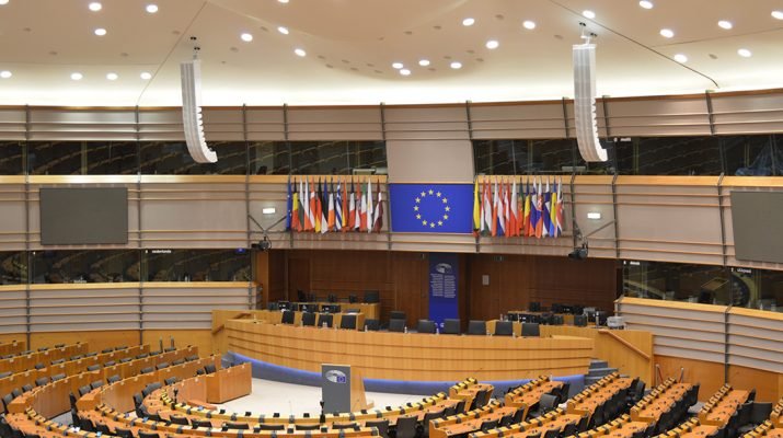 Hemiciclo del Parlamento Europeo