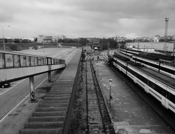 Estación de cercanías de El Soto. Autor: Lucía Cortés