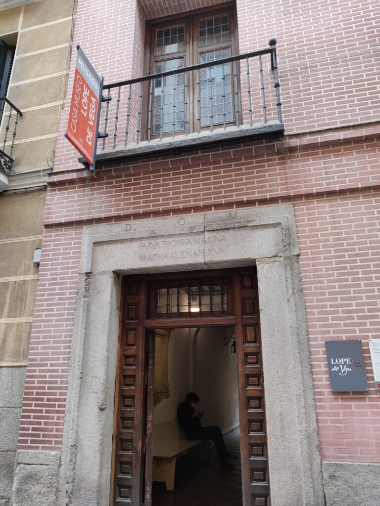 Fachada de la Casa Museo de Lope de Vega